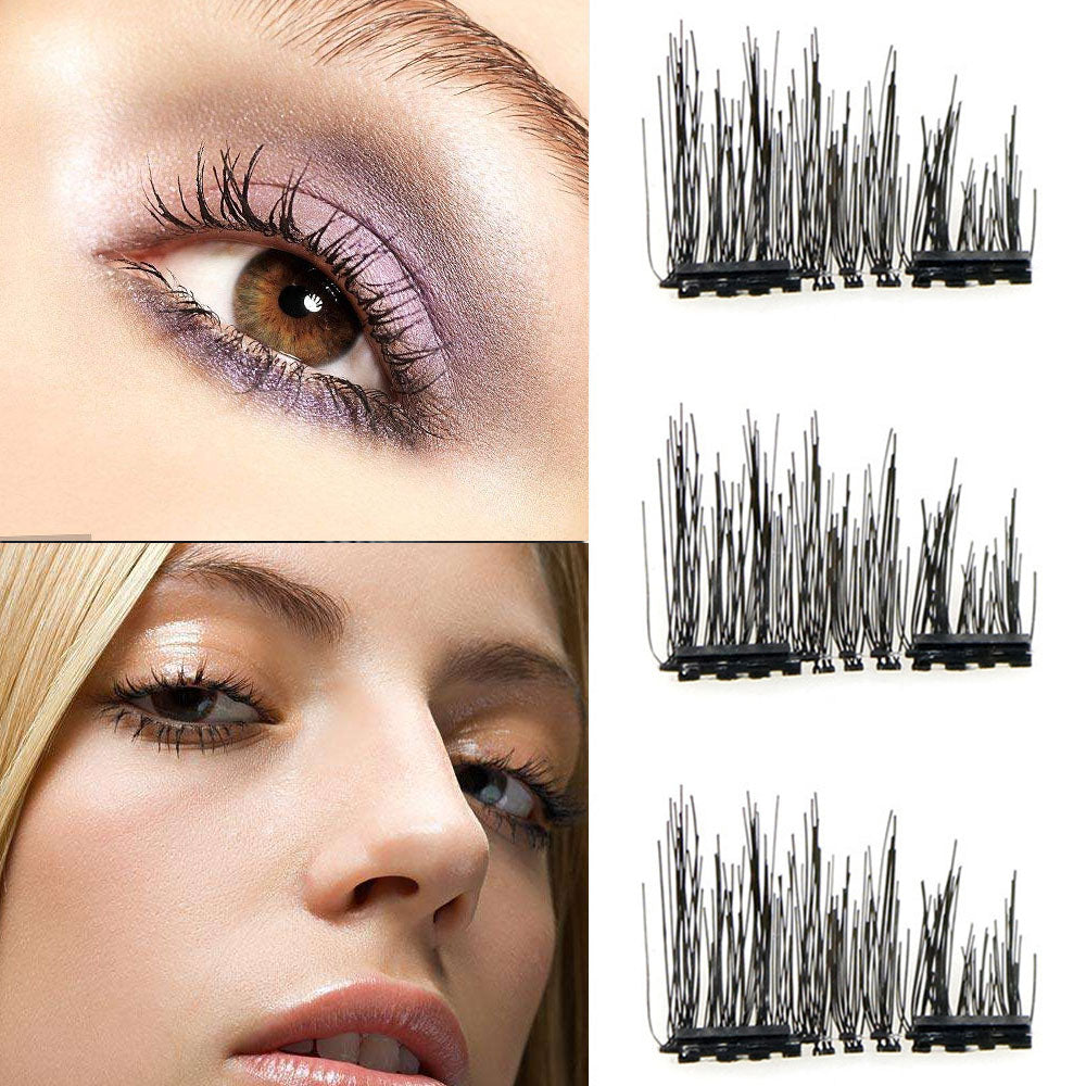 Magnet False Eyelash Eight Double Magnetic Magnetic Suction