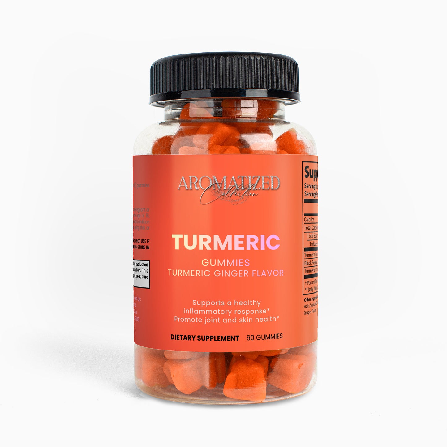 Turmeric Ginger Flavored Gummies