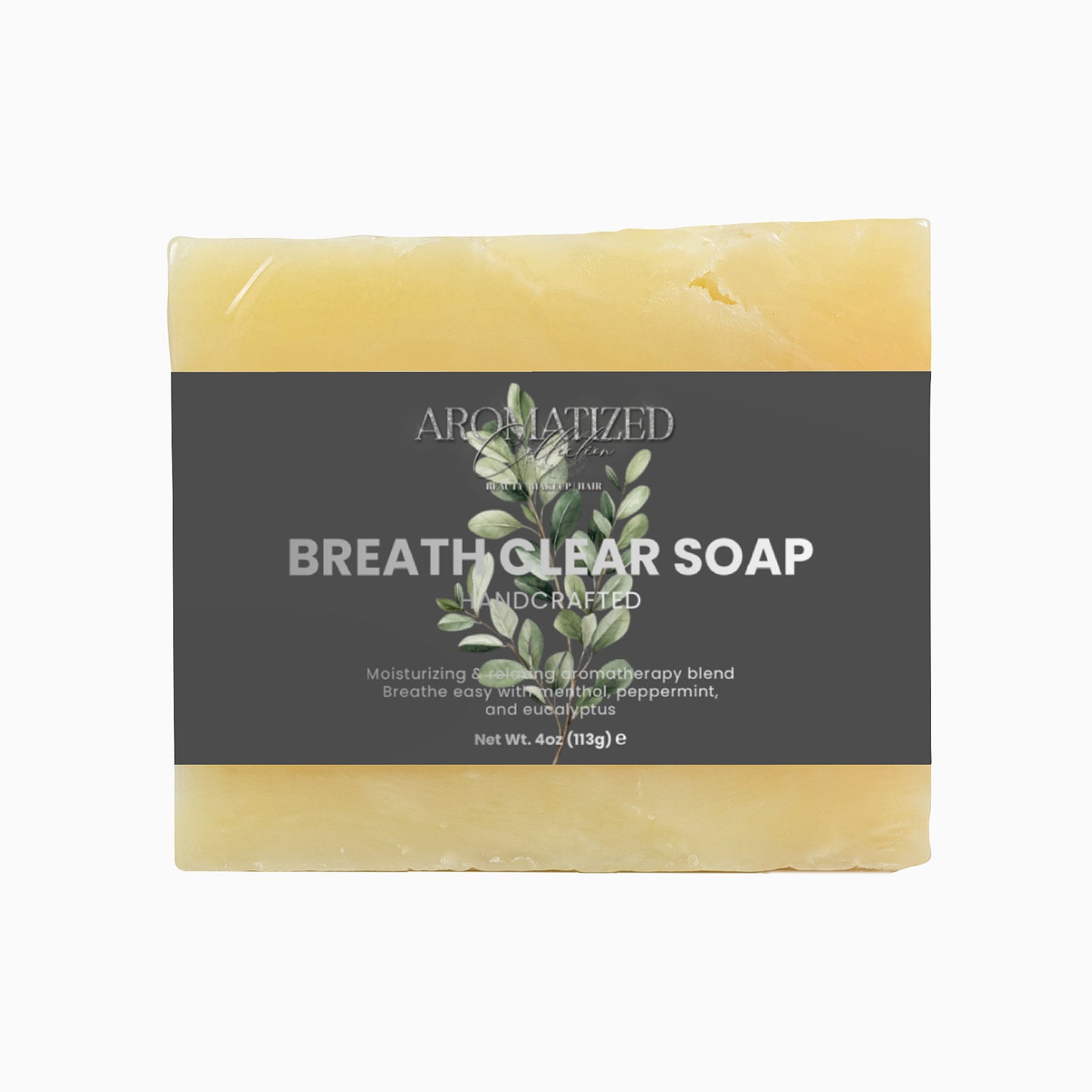 Breathe Clear Eucalyptus and Mint Bar Soap