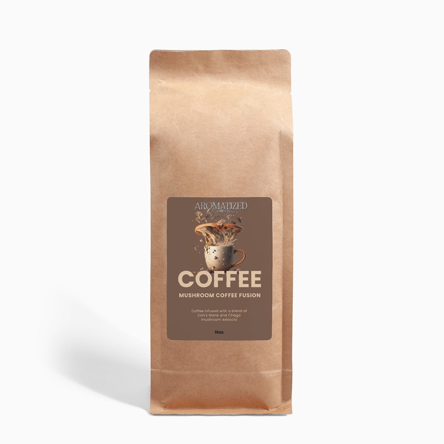 Mushroom Coffee Fusion - Lion’s Mane & Chaga 16oz