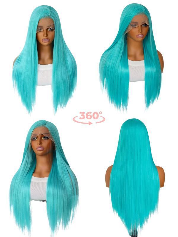 Women's Long Straight Wig Lace Gorgeous Fluffy