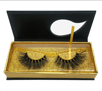 Three-dimensional multi-layer thick makeup false eyelashes