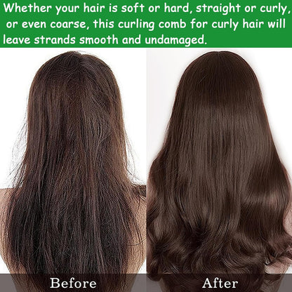 Curl Defining Hair Brush, 2025  Boar Bristle Styling Brush For Curly Hair, Shaping & Defining Curls For Women