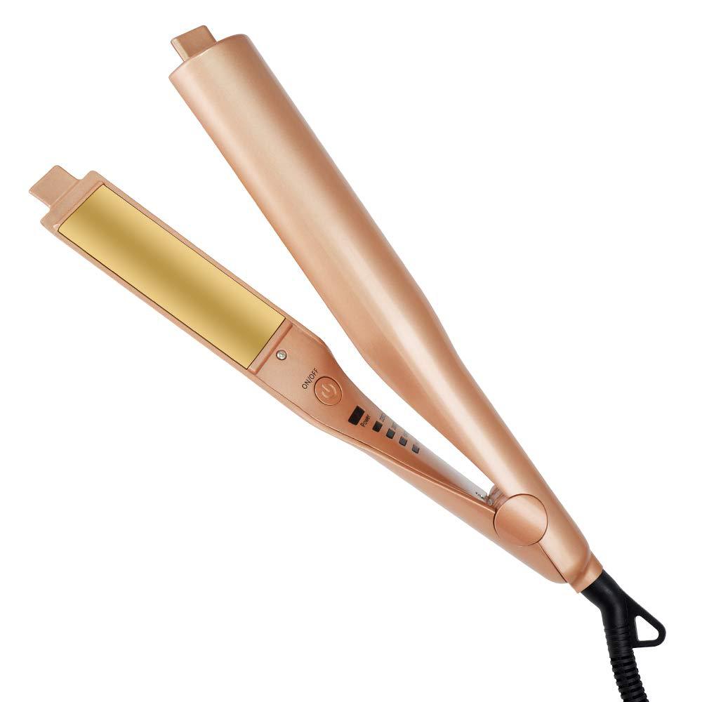 Hair Straightener, Electric Splint, Free Rotation, Big Wave Curling Iron, Straight Curl