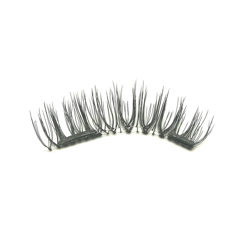 Magnetic Magnet False Eyelashes Set Box Tweezers