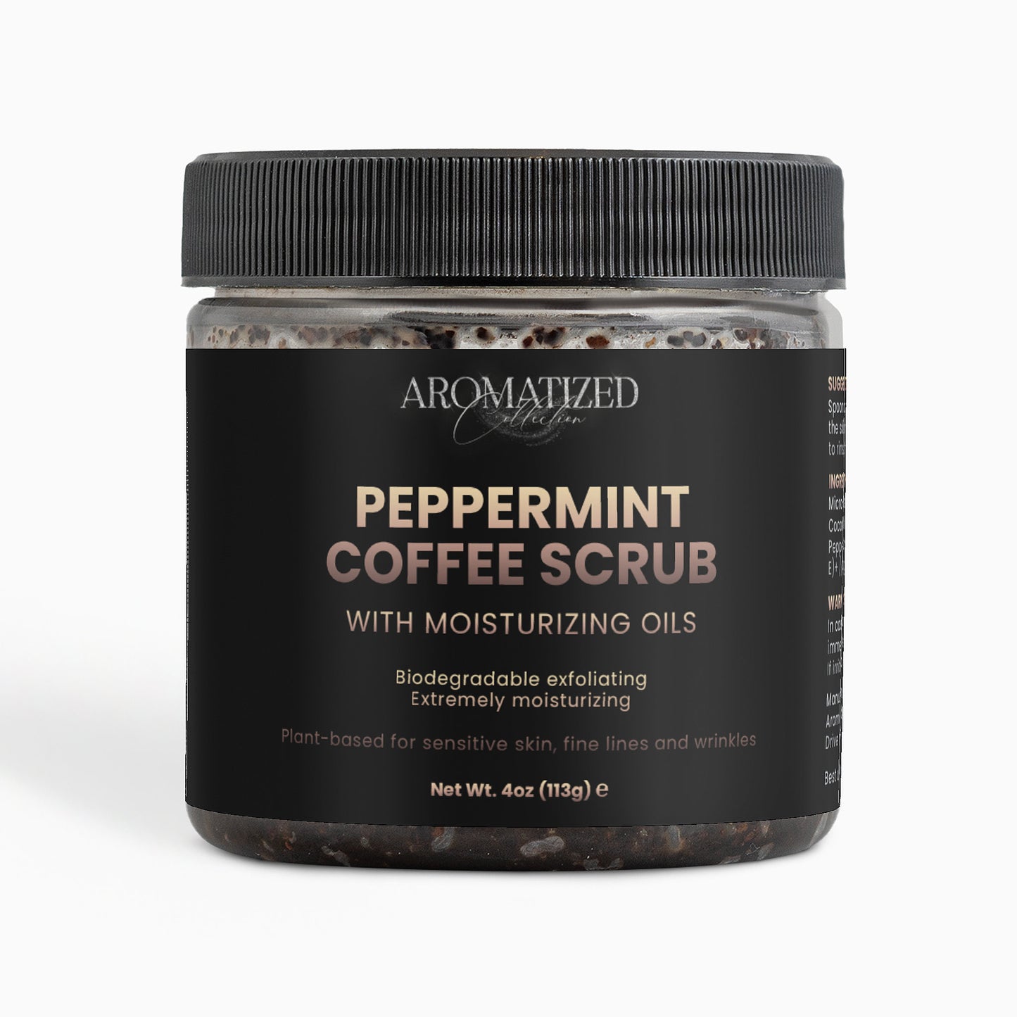 Peppermint Coffee Scrub