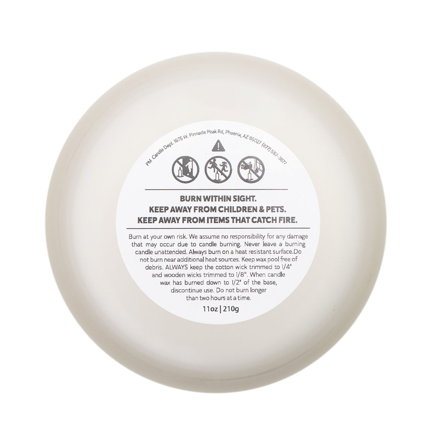 Sagittarius Vanilla Scented Candle, 11oz Frosted Glass || Zodiac Decor, Relaxation Gift, Home Fragrance, Astrology Gift, Self-Care Candle