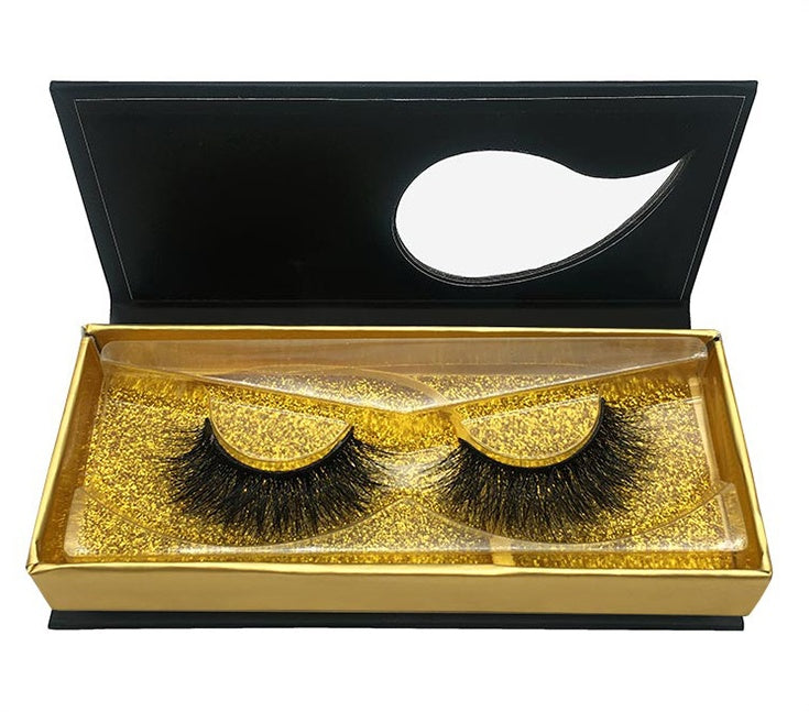 Three-dimensional multi-layer thick makeup false eyelashes