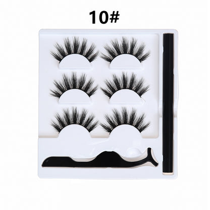 3 pairs of magic false eyelashes