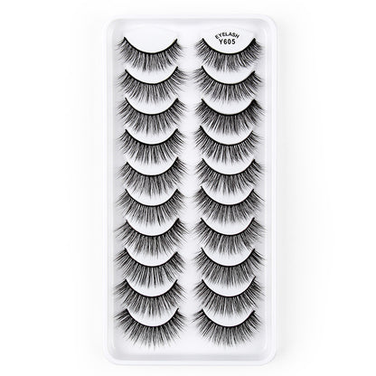 3D European And American Cat Eye False Eyelashes Are Naturally Thick And Fluffy
