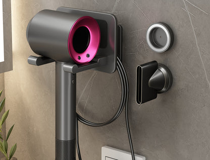 Hair Dryer Rack Without Punching