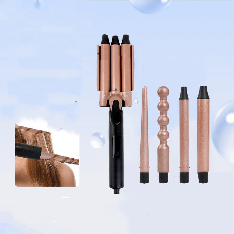 Five In One Multifunctional Curling Iron With Digital Display