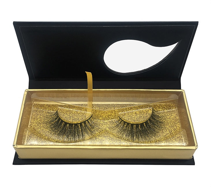 Three-dimensional multi-layer thick makeup false eyelashes