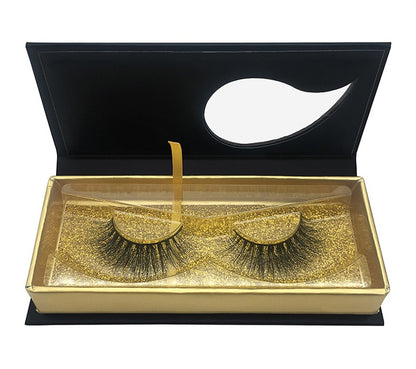 Three-dimensional multi-layer thick makeup false eyelashes