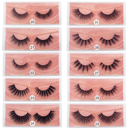 3d mink hair false eyelashes