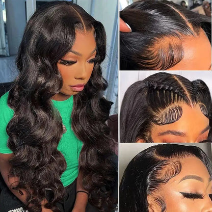 Wig Human Hair Body Wave Lace Front Wigs Glueless Hd Lace Frontal Wigs For Black Women
