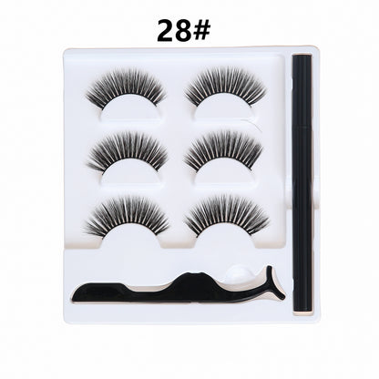 3 pairs of magic false eyelashes