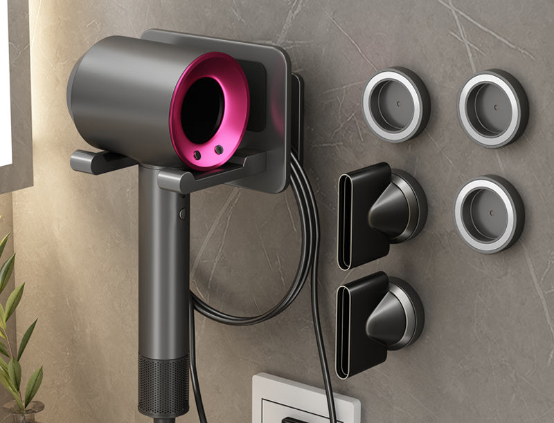 Hair Dryer Rack Without Punching