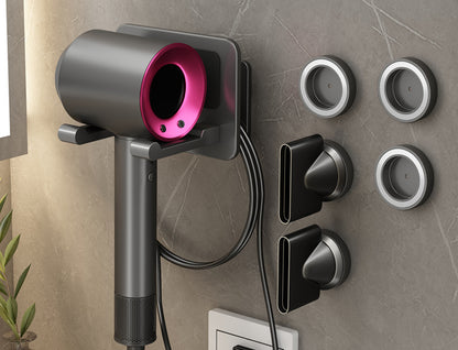Hair Dryer Rack Without Punching