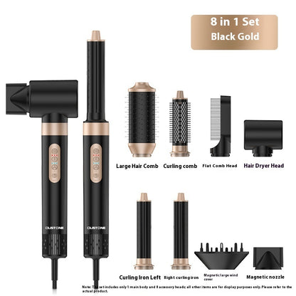 Household 8 In 1 Hair Curler Multifunctional Blowing Combs