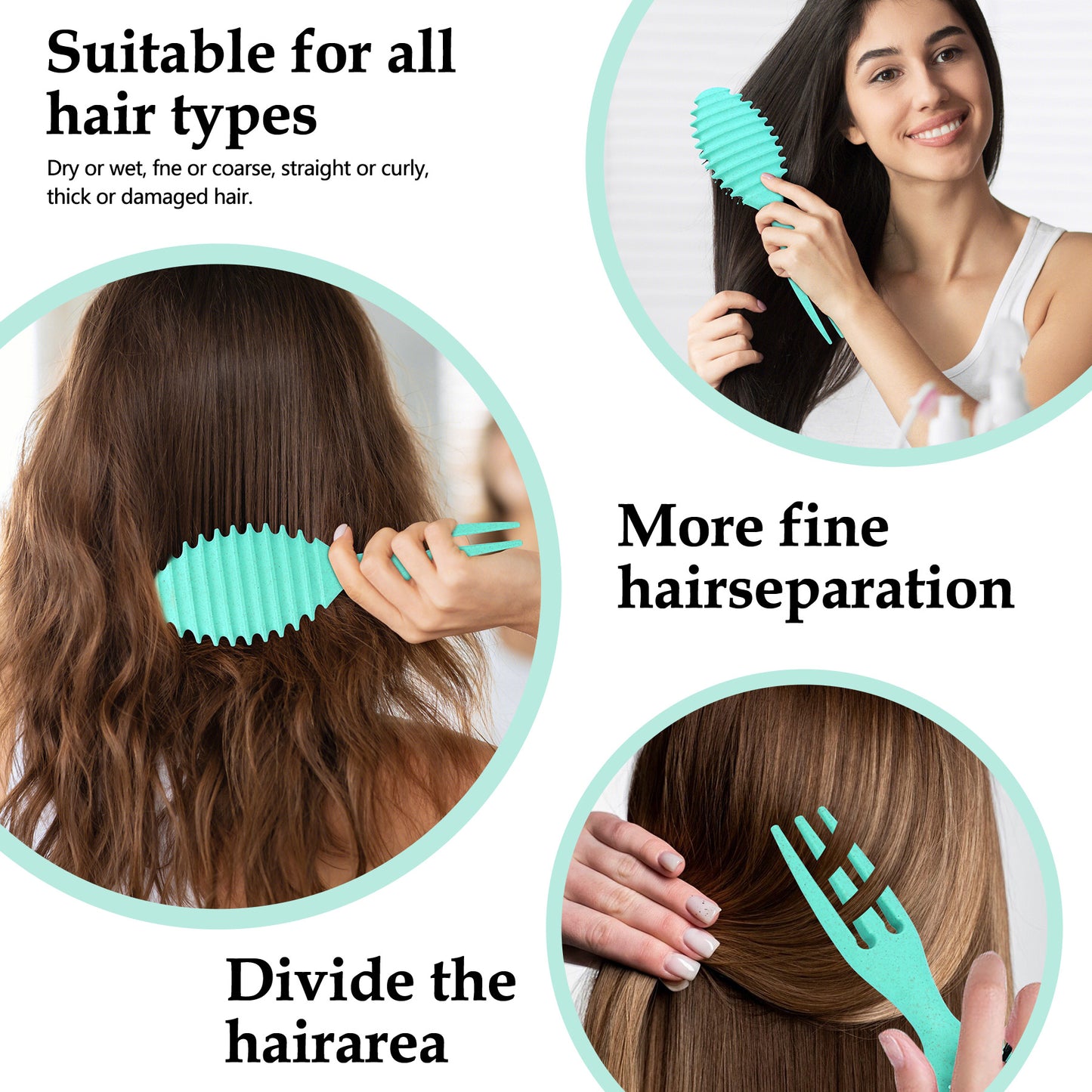 Curl Defining Hair Brush, 2025  Boar Bristle Styling Brush For Curly Hair, Shaping & Defining Curls For Women