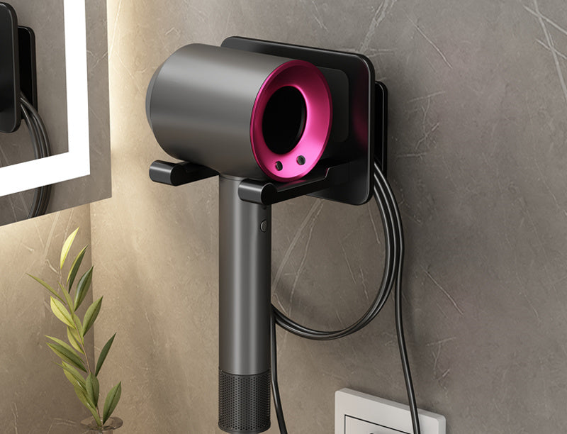 Hair Dryer Rack Without Punching