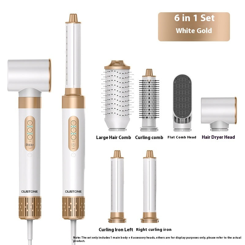 Household 8 In 1 Hair Curler Multifunctional Blowing Combs