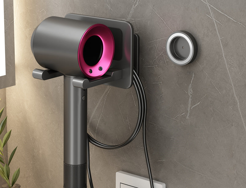 Hair Dryer Rack Without Punching