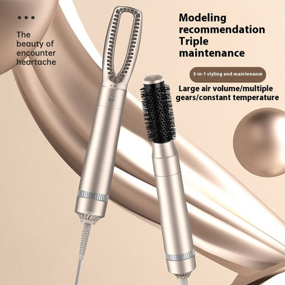 Five-in-one Hot Air Comb Hair Curler Multi-function High-power Hair Straightener