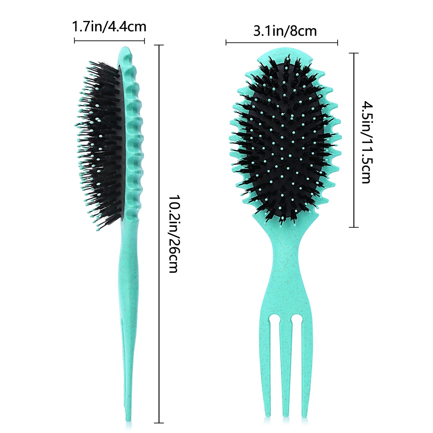 Curl Defining Hair Brush, 2025  Boar Bristle Styling Brush For Curly Hair, Shaping & Defining Curls For Women