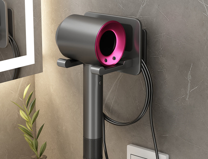 Hair Dryer Rack Without Punching