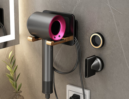 Hair Dryer Rack Without Punching
