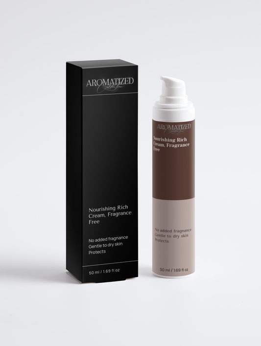 Crema rica y nutritiva, sin perfume