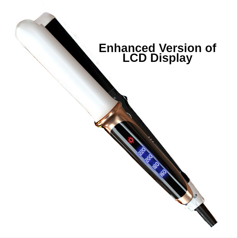 Electric Splint Hair Straightener Curling Iron Dual-use