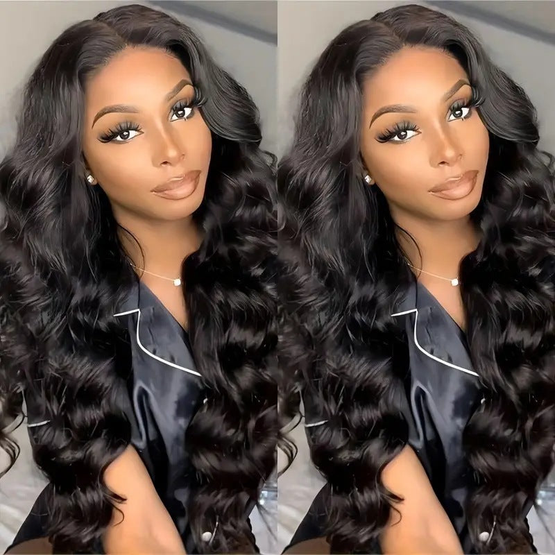 Women's Medium And Large Wave Long Curly Hair Natural