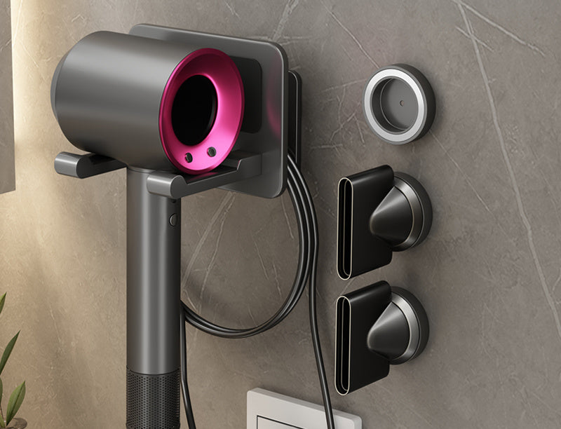 Hair Dryer Rack Without Punching