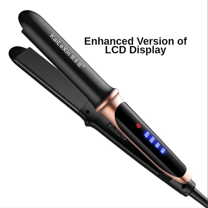 Electric Splint Hair Straightener Curling Iron Dual-use
