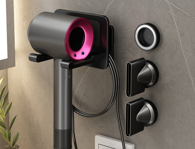 Hair Dryer Rack Without Punching