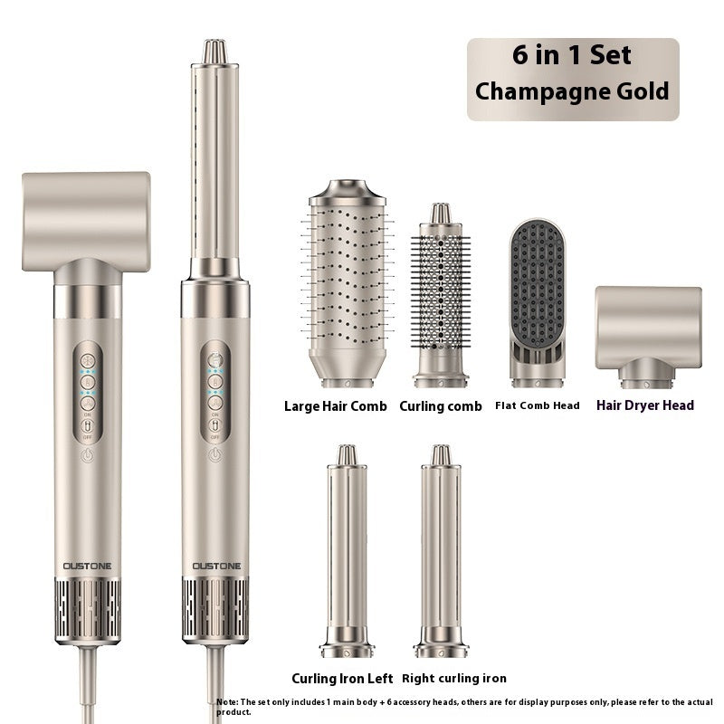 Household 8 In 1 Hair Curler Multifunctional Blowing Combs