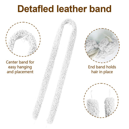 Satin Heatless Hair Curler, Lazy Natural Soft Wave DIY Heatless Curls For Sleep In Overnight, For All Hair Types