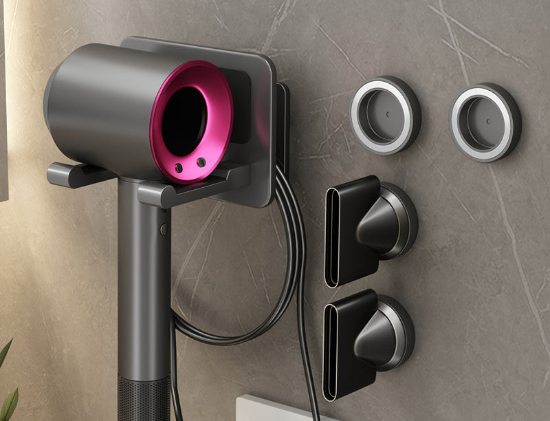 Hair Dryer Rack Without Punching