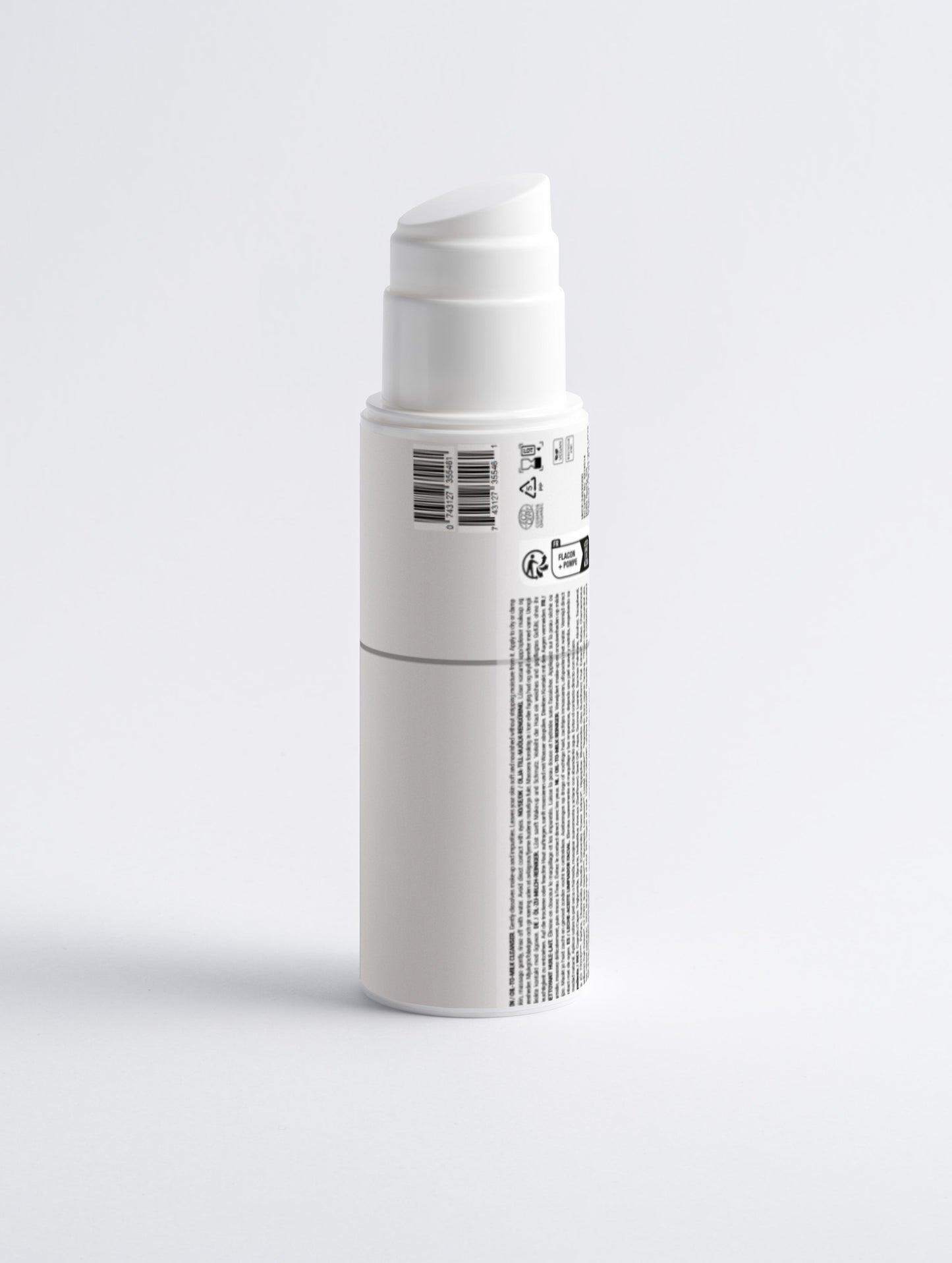 Limpiador de aceite a leche para pieles sensibles