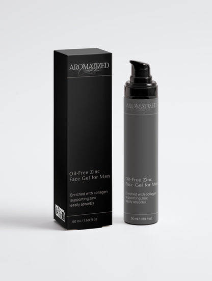 Oil-Free Zinc Face Gel for Men